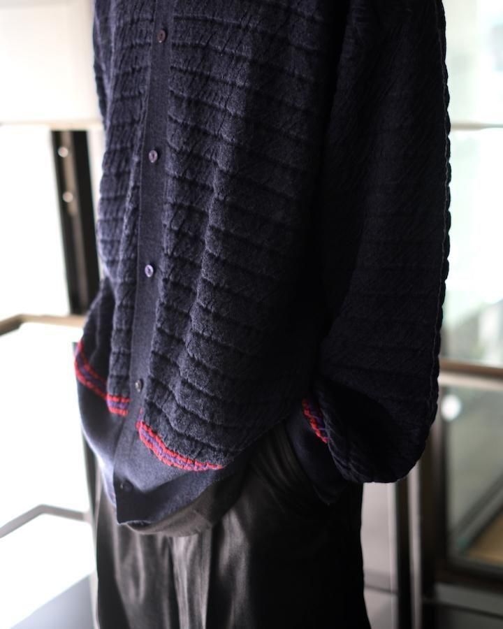 Wrinkled Polo Cardigan nv - IDIOME | ONLINE SHOP 熊本のセレクト