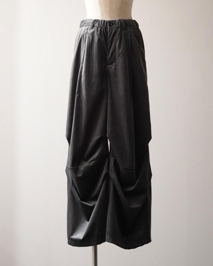VELVET PANTS (GRAY) - IDIOME | ONLINE SHOP 熊本のセレクト