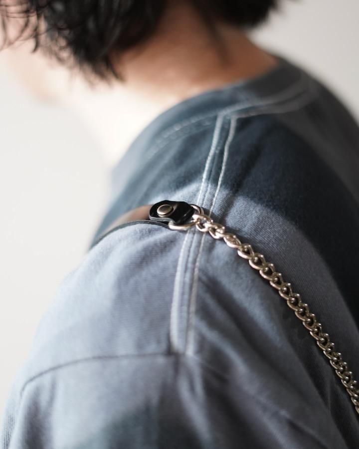 Chain leather wallet studs - IDIOME | ONLINE SHOP 熊本の