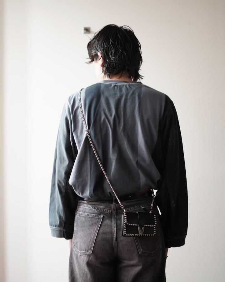 Chain leather wallet studs - IDIOME | ONLINE SHOP 熊本の