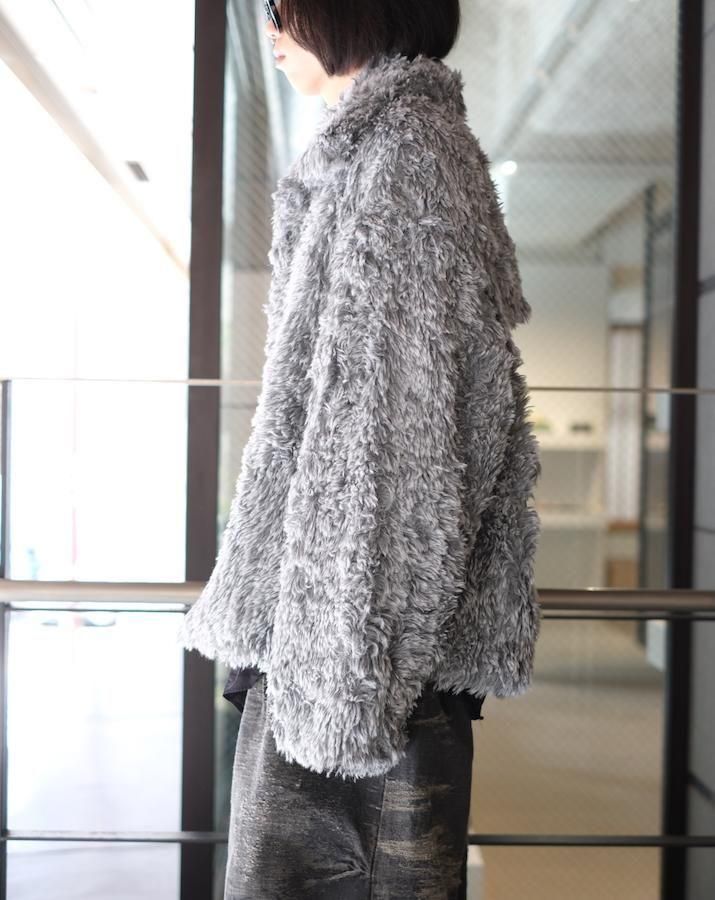 ♡SHIMUSU♡様　２点おまとめ　グレース　リアルファー　未使用　ジャケット SINISTER MOUTH FAUX FUR JACKET grey - IDIOME | ONLINE SHOP 熊本の