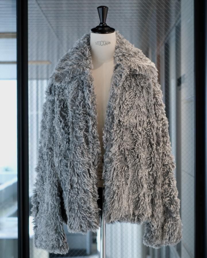 ♡SHIMUSU♡様　２点おまとめ　グレース　リアルファー　未使用　ジャケット SINISTER MOUTH FAUX FUR JACKET grey - IDIOME | ONLINE SHOP 熊本の