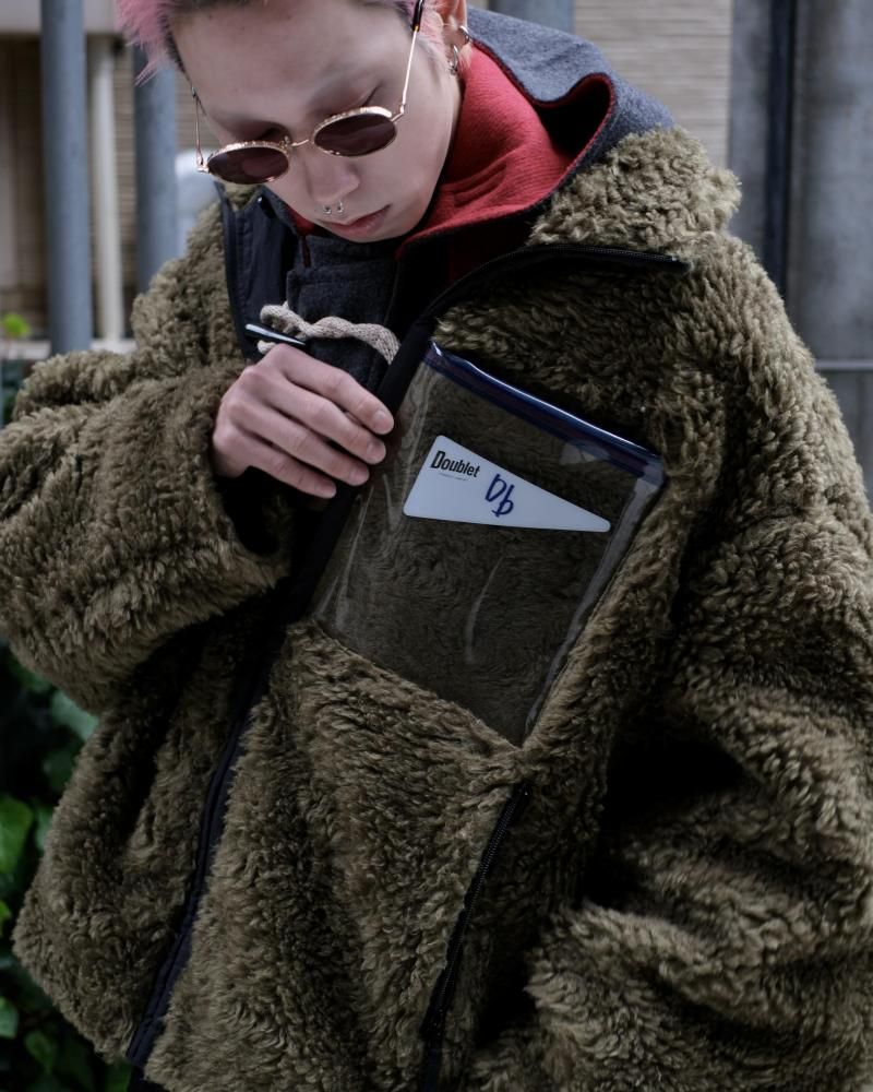 HEMP FAUX FUR ZIP-UP JACKET - IDIOME | ONLINE SHOP 熊本の