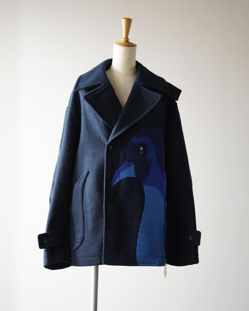 P(ENGUIN) COAT WITH EMBROIDERY<img class='new_mark_img2' src='https://img.shop-pro.jp/img/new/icons14.gif' style='border:none;display:inline;margin:0px;padding:0px;width:auto;' />