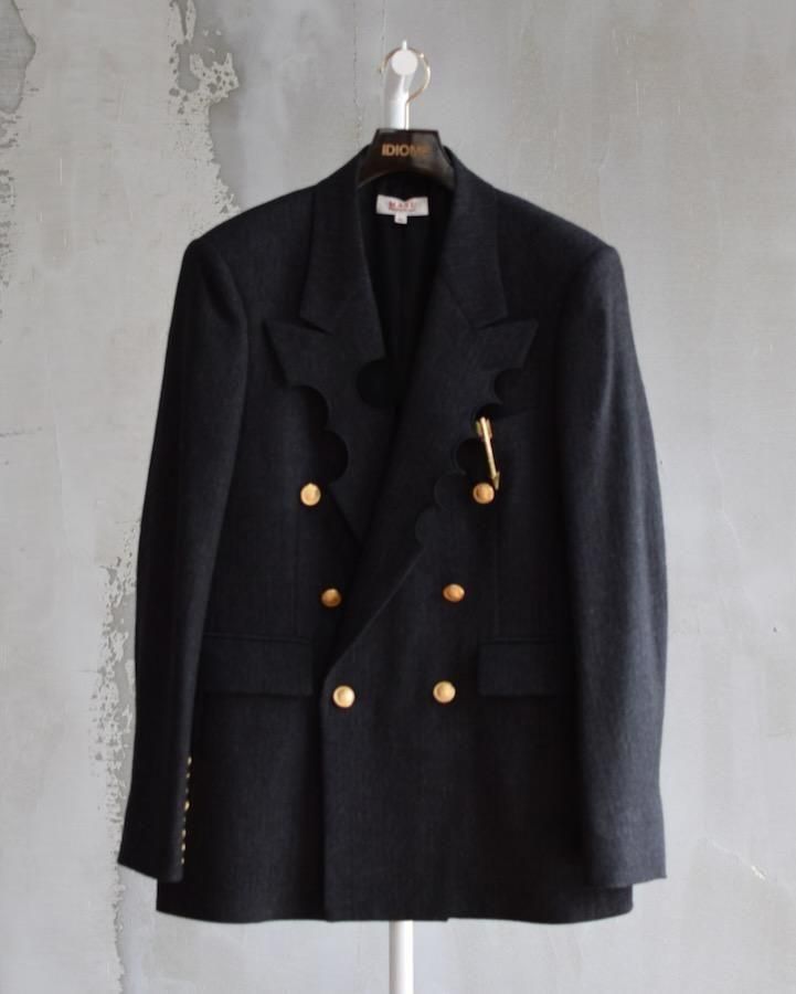 CRATER TAILORED JACKET gray<img class='new_mark_img2' src='https://img.shop-pro.jp/img/new/icons14.gif' style='border:none;display:inline;margin:0px;padding:0px;width:auto;' />