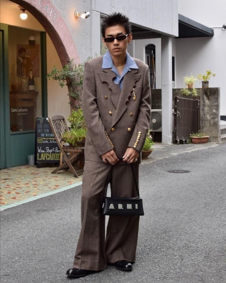 CRATER TAILORED JACKET mocha - IDIOME | ONLINE SHOP 熊本のセレクト