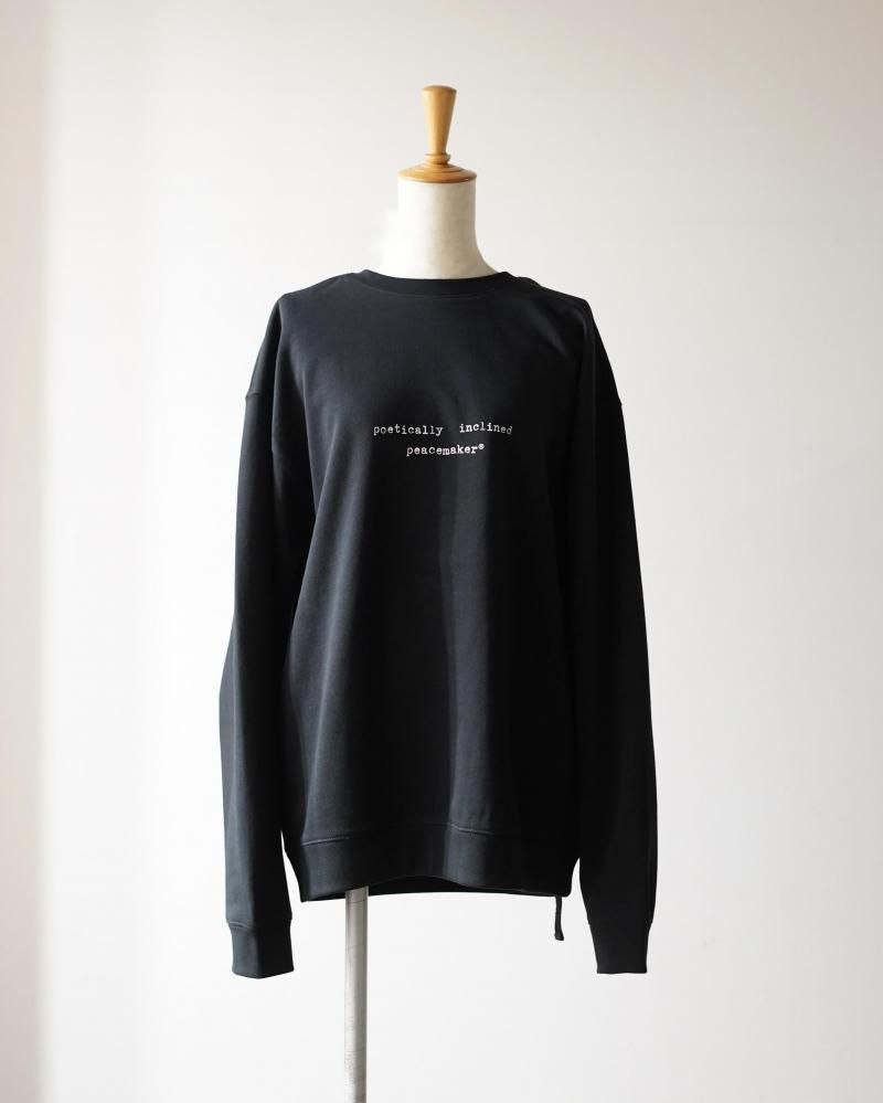 Loose Fit Crewneck Landart 02 Print (BLACK)<img class='new_mark_img2' src='https://img.shop-pro.jp/img/new/icons14.gif' style='border:none;display:inline;margin:0px;padding:0px;width:auto;' />