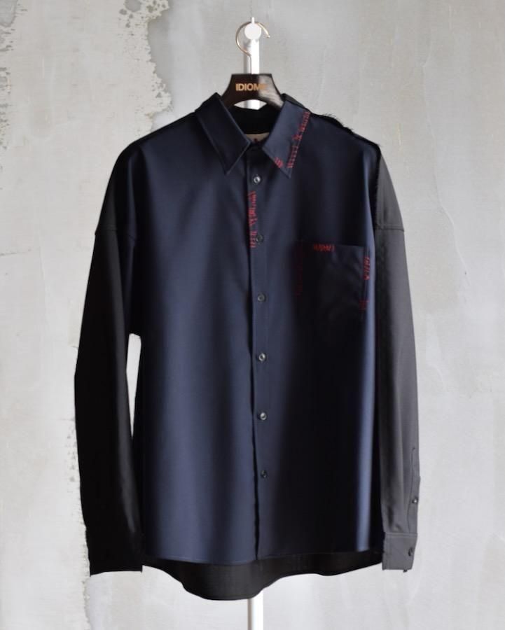 TROPICAL WOOL SHIRT<img class='new_mark_img2' src='https://img.shop-pro.jp/img/new/icons14.gif' style='border:none;display:inline;margin:0px;padding:0px;width:auto;' />