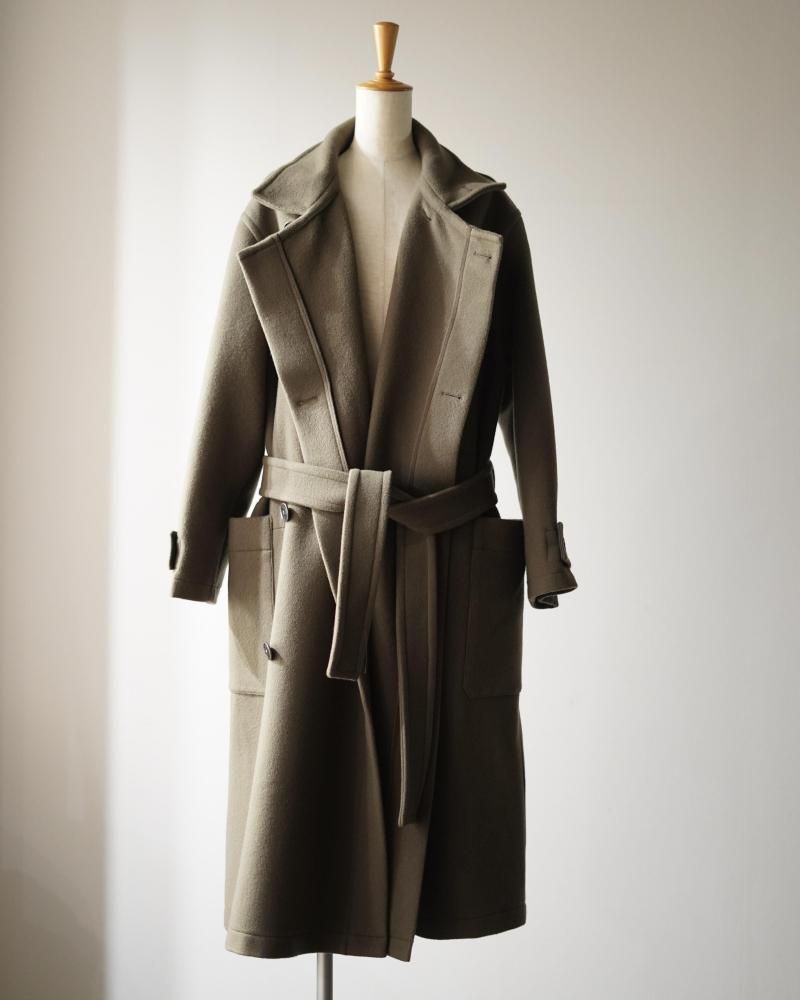 WRAP COAT (D.SQUIRREL) - IDIOME | ONLINE SHOP 熊本のセレクトショップ