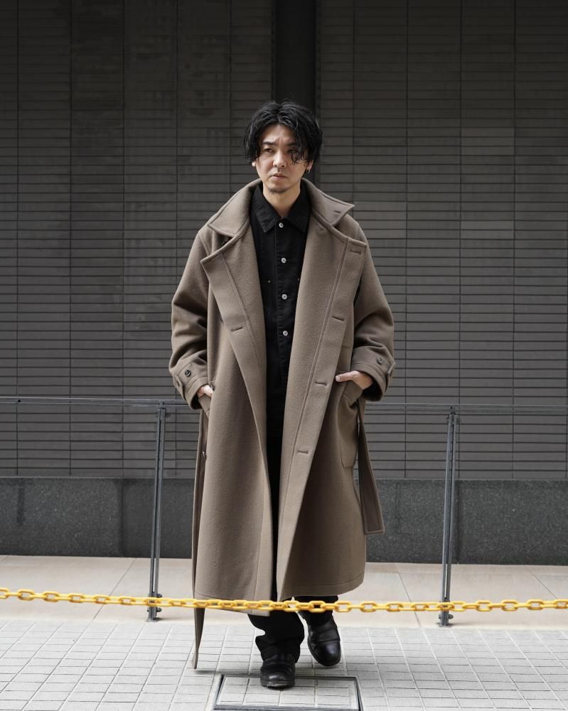 WRAP COAT (D.SQUIRREL) - IDIOME | ONLINE SHOP 熊本のセレクトショップ