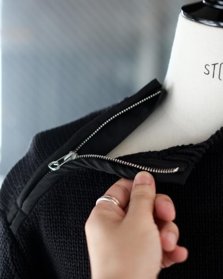 Shoulder Zip Knit - IDIOME | ONLINE SHOP 熊本のセレクトショップ