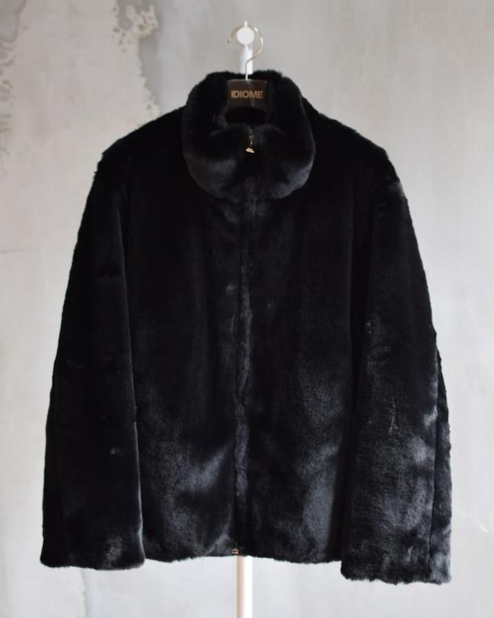 Eco Fur Zip Up Stand Coller Coat<img class='new_mark_img2' src='https://img.shop-pro.jp/img/new/icons14.gif' style='border:none;display:inline;margin:0px;padding:0px;width:auto;' />