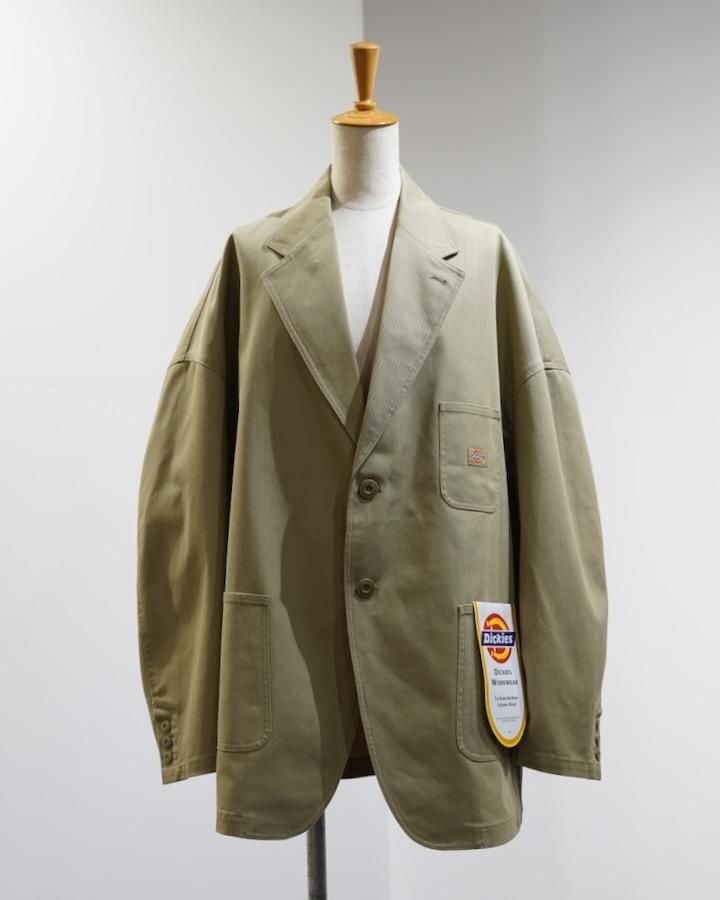 HIS JKT WITH DICKIES (KHAKI)<img class='new_mark_img2' src='https://img.shop-pro.jp/img/new/icons14.gif' style='border:none;display:inline;margin:0px;padding:0px;width:auto;' />