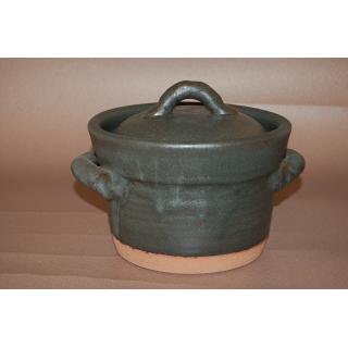 信楽焼耐熱ごはん釜(３合) - 信楽焼き耐熱土鍋、うつわのお店「なか工房」