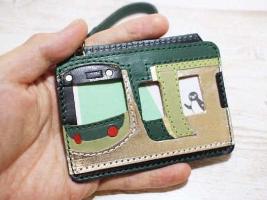 電車パスケース(池上線Ver.)170906 - crafta（クラフタ）遊びと