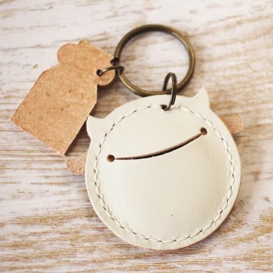 小銭が入るキーホルダー「コイン干支」丑 - crafta（クラフタ