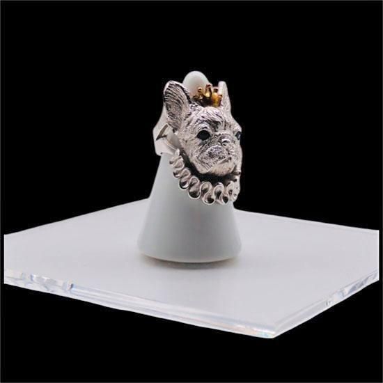 新品貴重！フレンチブルドッグSV925リアルタックピン　BOGY&LEO フレンチブルドッグ - ドッグジュエリー ボギーアンドレオ BOGY&LEO