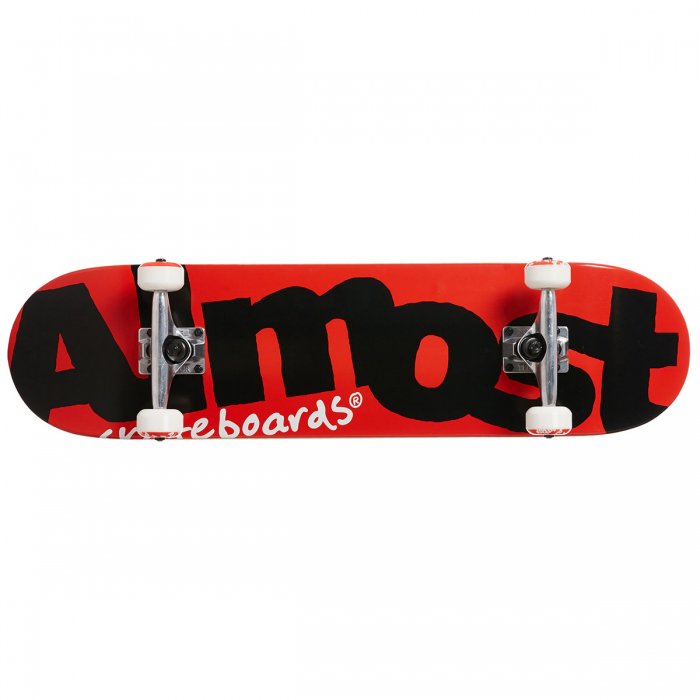 ALMOST (オールモスト) COMPLETE Color Logo Red 8.0 x 31.6 スケート