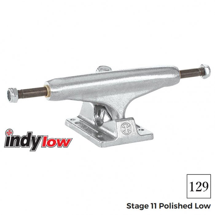 INDEPENDENT TRUCKS (インディペンデント) STAGE 11 LOW 129 SILVER