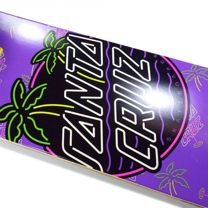 Santa Cruz (サンタクルーズ) Glow Dot Skateboard Complete 7.25in x