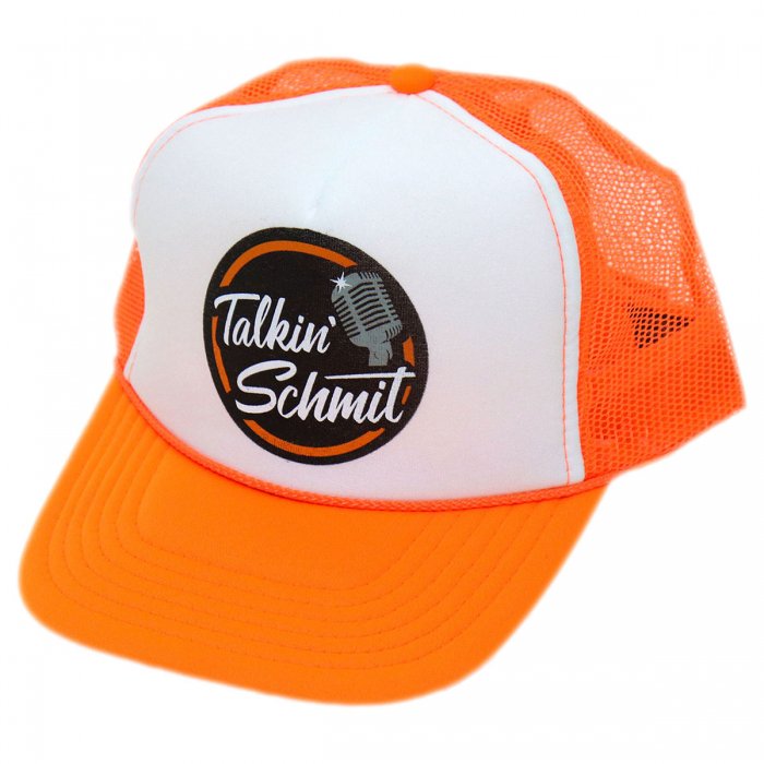 Talkin' Schmit - Mesh Hat by Zarosh (Orange) スケボー メッシュ