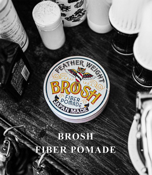 BROSH POMADE ブロッシュ クレイポマード 120g ÷〆÷ - スタイリング剤