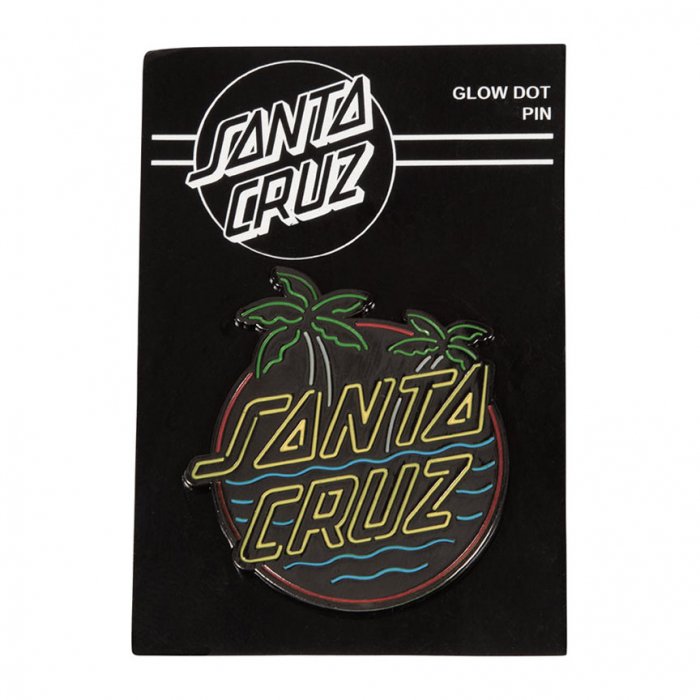 サンタクルーズ ピンズ ピンバッジ ピンバッチ Santa Cruz Glow Dot Pin