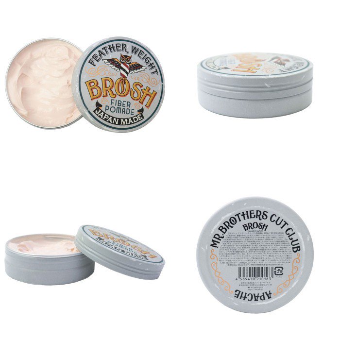 BROSH ブロッシュ ファイバーポマード ブロッシュポマード ファイバー ワックス BROSH mini FIBER POMADE 40g