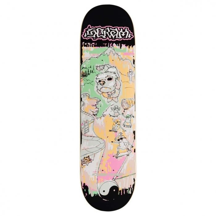 スケボー Scram Skateboards Lupes Log 9.5inch - スケートボード