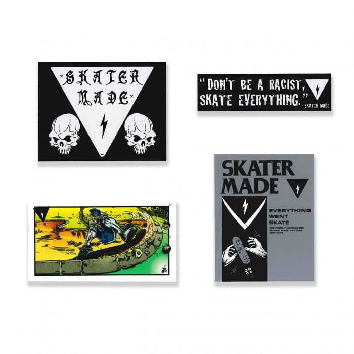 スケーターメイド ステッカー スケボー ブランド ロゴ シルクスクリーン印刷 Skater Made Sticker