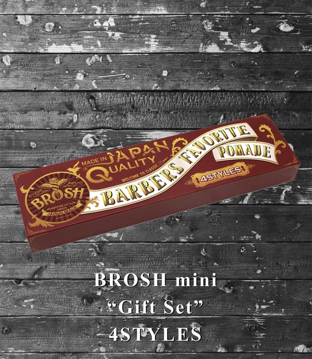 BROSH ブロッシュ BROSH mini Gift Set 4STYLES 4点セット ブロッシュ ...