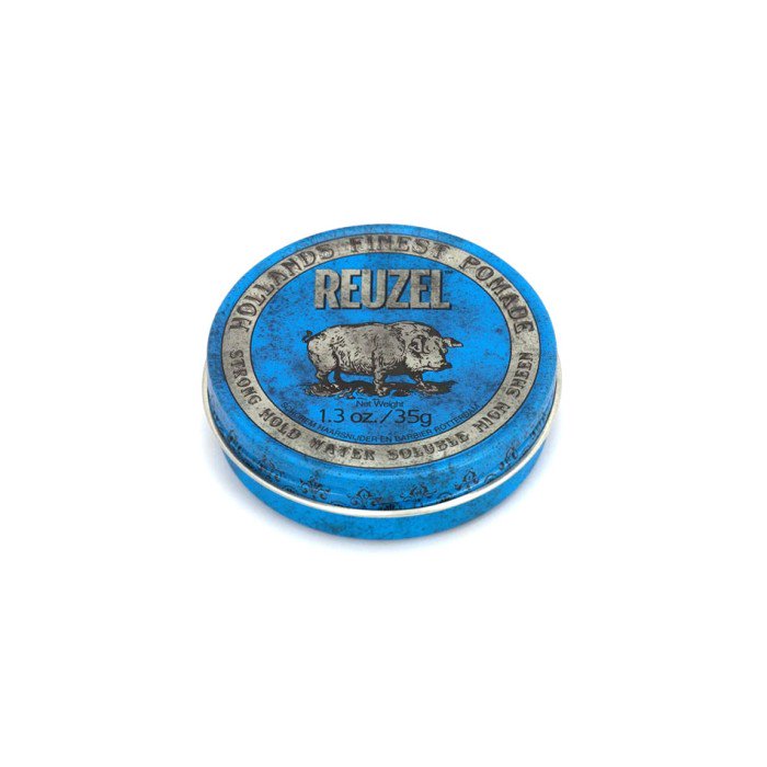 REUZEL ルーゾー BLUE POMADE 35g ポマード ハード 青 水性 グリース