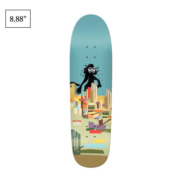 KROOKED クルキッド NATAS GUEST PRO Skateboard Deck 8.88in × 32.15 