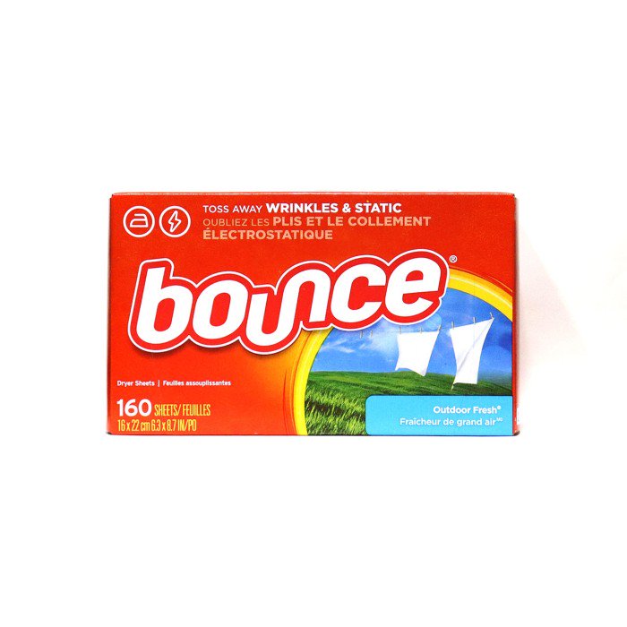 Bounce バウンス Outdoor Fresh Fabric Softener Dryer Sheets 160シート ドライヤーシート