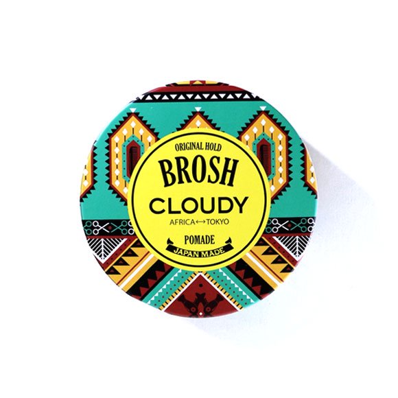 BROSH × CLOUDY POMADE 115g クラウディ ブロッシュ ポマード ブロッシュポマード コラボ 水性 ヘア ワックス