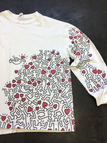 1990's～ Keith Haring「MAN POWER」ロンT - JAMMRU WEB SHOP ...