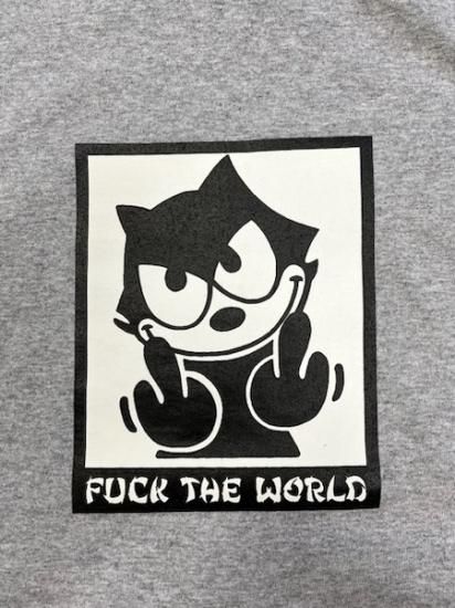 FUCK THE WORLD Tシャツ size.S - JAMMRU WEB SHOP【 ジャムル