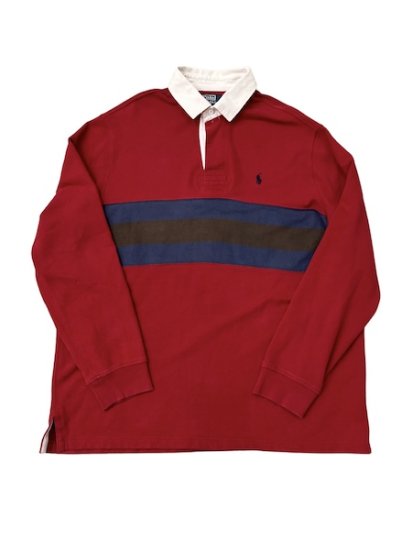 Ralph Lauren ラガーシャツ 赤 - JAMMRU WEB SHOP【 ジャムル ウェブ 