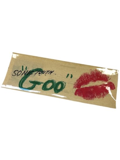 2005's SONIC YOUTH「Goo」プロモ用ステッカー - JAMMRU WEB SHOP