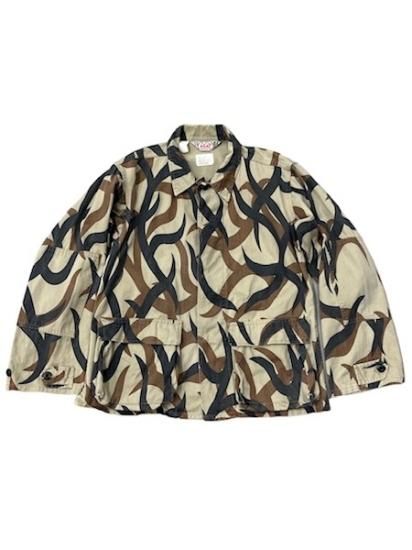 ネット公式 90s USA製 DAYONE CAMOUFLAGE トライバルカモ ジャケット