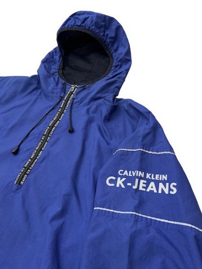 Y2K Calvin Klein ナイロンアノラック w/reflector - JAMMRU WEB SHOP【 ジャムル ウェブショップ 】