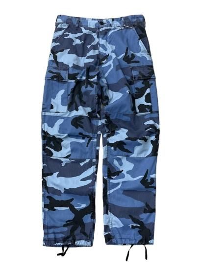 BLUE camouflage 6P カーゴパンツ - JAMMRU WEB SHOP【 ジャムル
