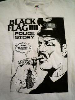 80's BLACK FLAG POLICE STORY