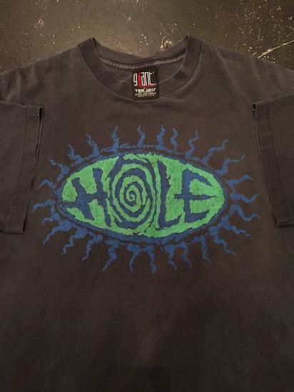 HOLE/Tシャツコットン100％