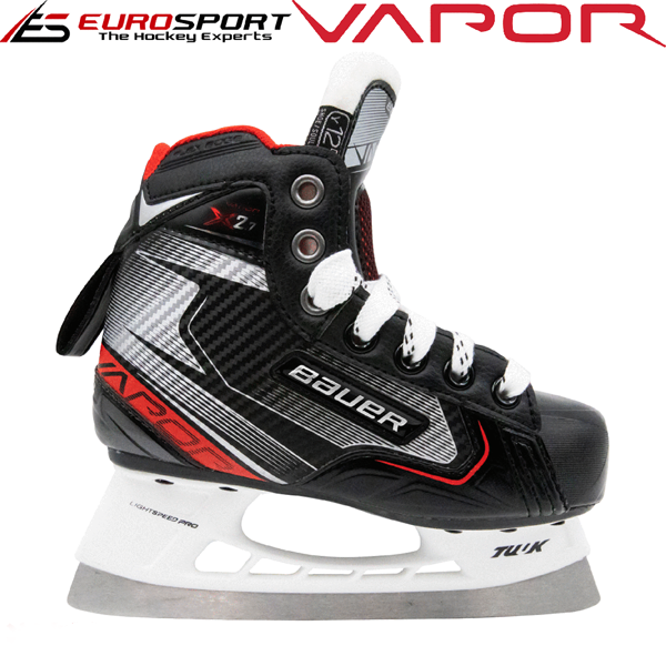 BAUER VAPOR X2.7 ゴーリースケート ユース YTH - ユーロスポルト アイスホッケー用品　FRONTIER / WALL MASK  / TACKLA