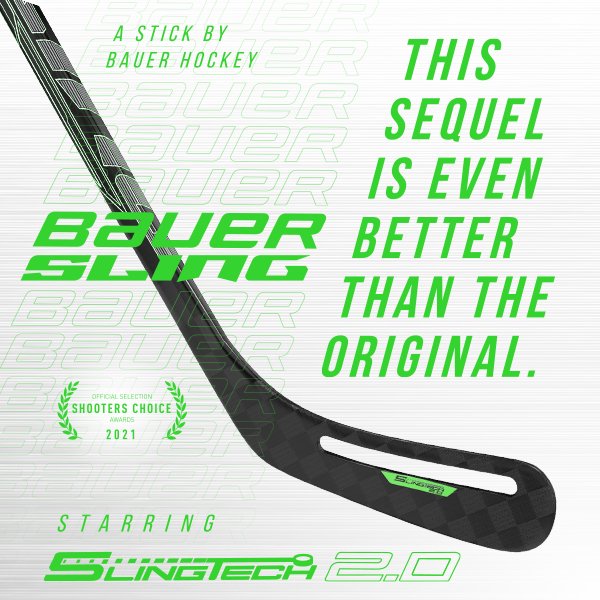 BAUER S21 SLING ワンピース G スティック シニア SR - ユーロスポルト アイスホッケー用品 11,000円以上送料無料 BAUER/EASTON/FRONTIER/WALL  MASK/TACKLA