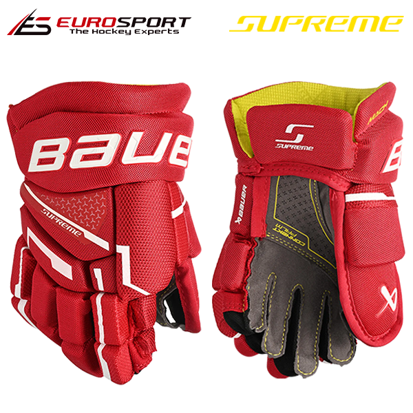 BAUER S23 SUPREME MACH グローブ ユース YTH - ユーロスポルト アイスホッケー用品　FRONTIER / WALL  MASK / TACKLA