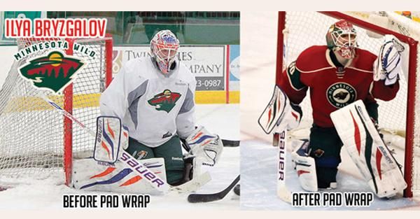 PAD WRAP パッド ラップ ナイロン - ユーロスポルト アイスホッケー用品 11,000円以上送料無料  BAUER/EASTON/FRONTIER/WALL MASK/TACKLA