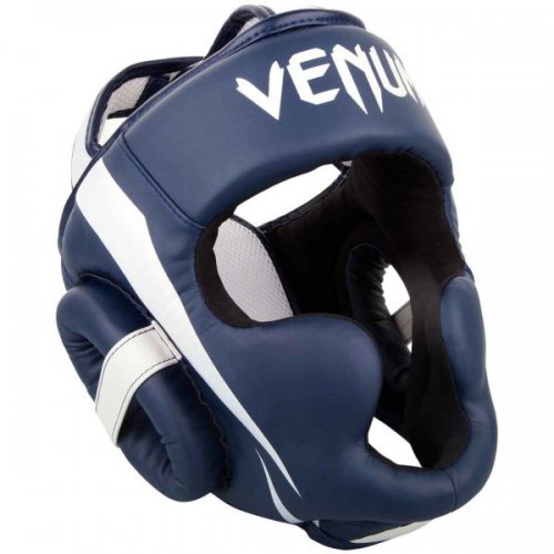 VENUM [ヴェヌム]　ヘッドギア　Elite - エリート （ネイビーブルー/白）／ Headgear - Navy Blue/White