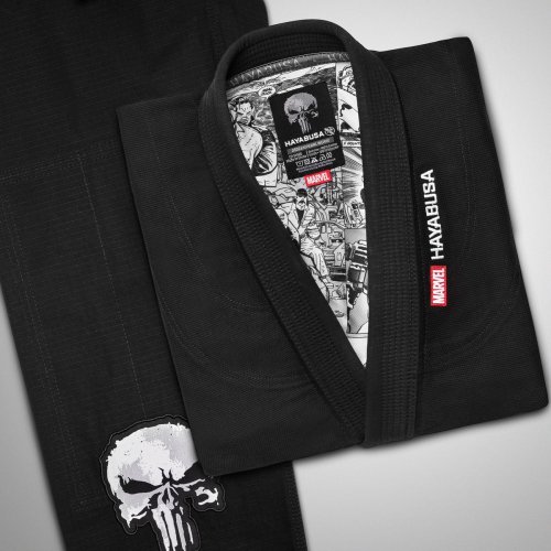 【取寄せ商品】 HAYABUSA［ハヤブサ］ MARVEL / マーベル　パニッシャー　BJJ Gi ブラジリアン柔術着 ／ The Punisher  Jiu Jitsu Gi